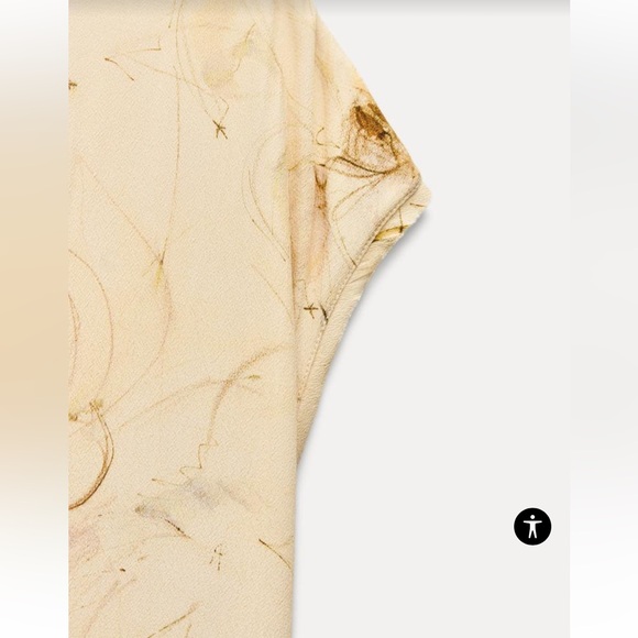 Zara Long Printed Dress ZW Collection NWT - Picture 11 of 12